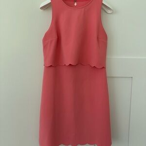 LOFT Coral Sleeveless Dress